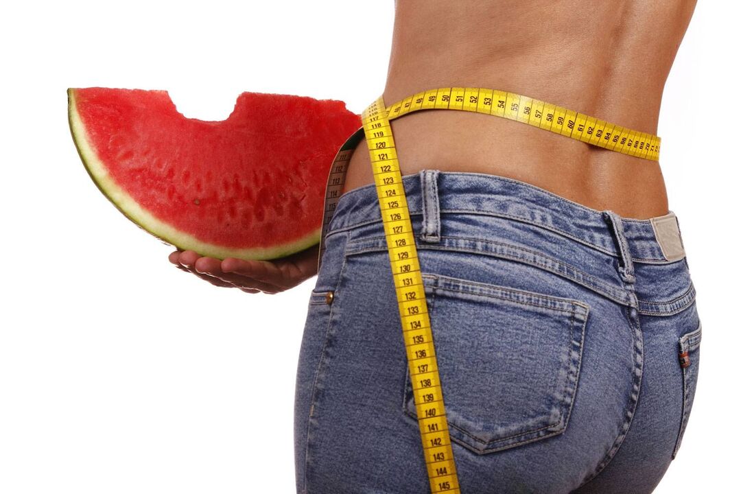 Perdere peso con la dieta dell'anguria