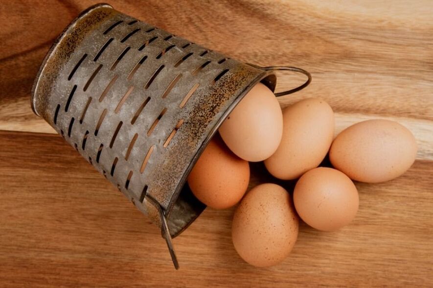 Uova di gallina per dimagrire
